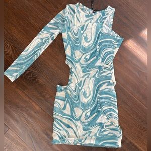 Pretty Little Thing one shoulder dress